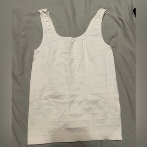 Target, Size M/L, white tank top with stripes